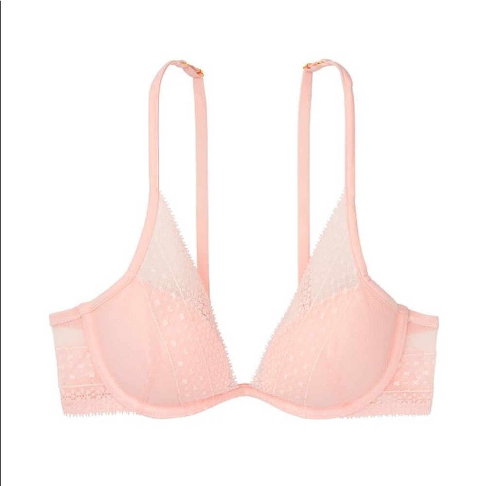 NWOT pink bra
